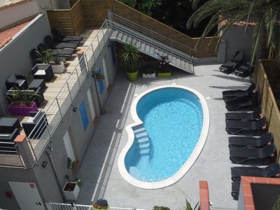 Hotel Canet Plage with swimming pool